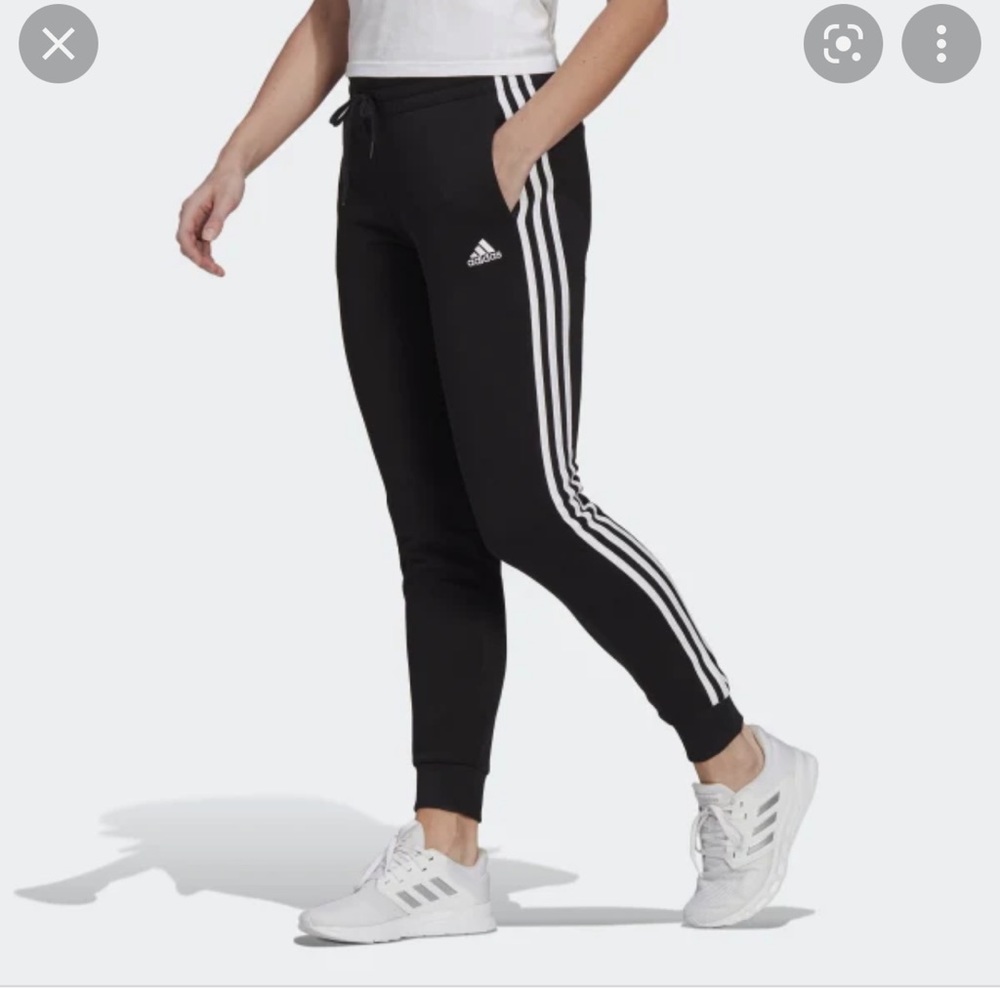 Adidas joggers size small full length